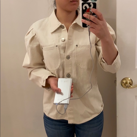 Zara Tops - Zara denim button up. Xs-s